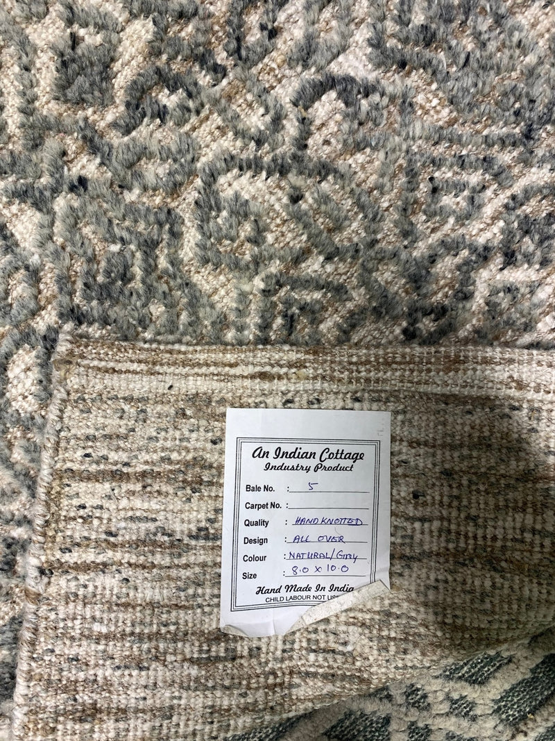 Garrison Hand Knotted 8x10.3 Rug | Banana Manor Rug Company