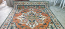 Gela Taylor Rust and Ivory Hand-Knotted Oriental Rug 8x10 | Banana Manor Rug Company