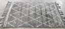 George Henare Hand-Knotted Grey and Ivory Moroccan Style 3x5.6 | Banana Manor Rug Company