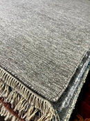 George Michael Bluth 3x5 Silver and Grey Handwoven Rug | Banana Manor Rug Factory Outlet