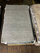 George Michael Bluth 3x5 Silver and Grey Handwoven Rug | Banana Manor Rug Factory Outlet