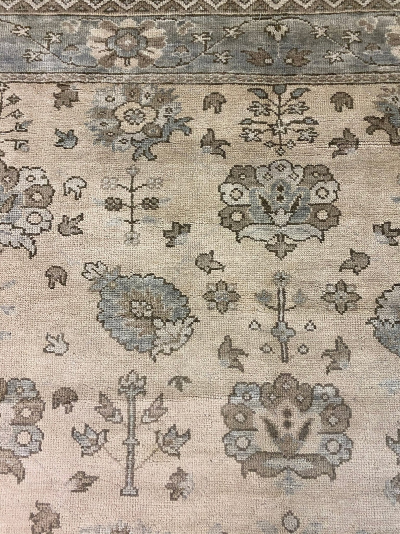 Georgia Banker Hand-Knotted Oushak | Banana Manor Rug Company