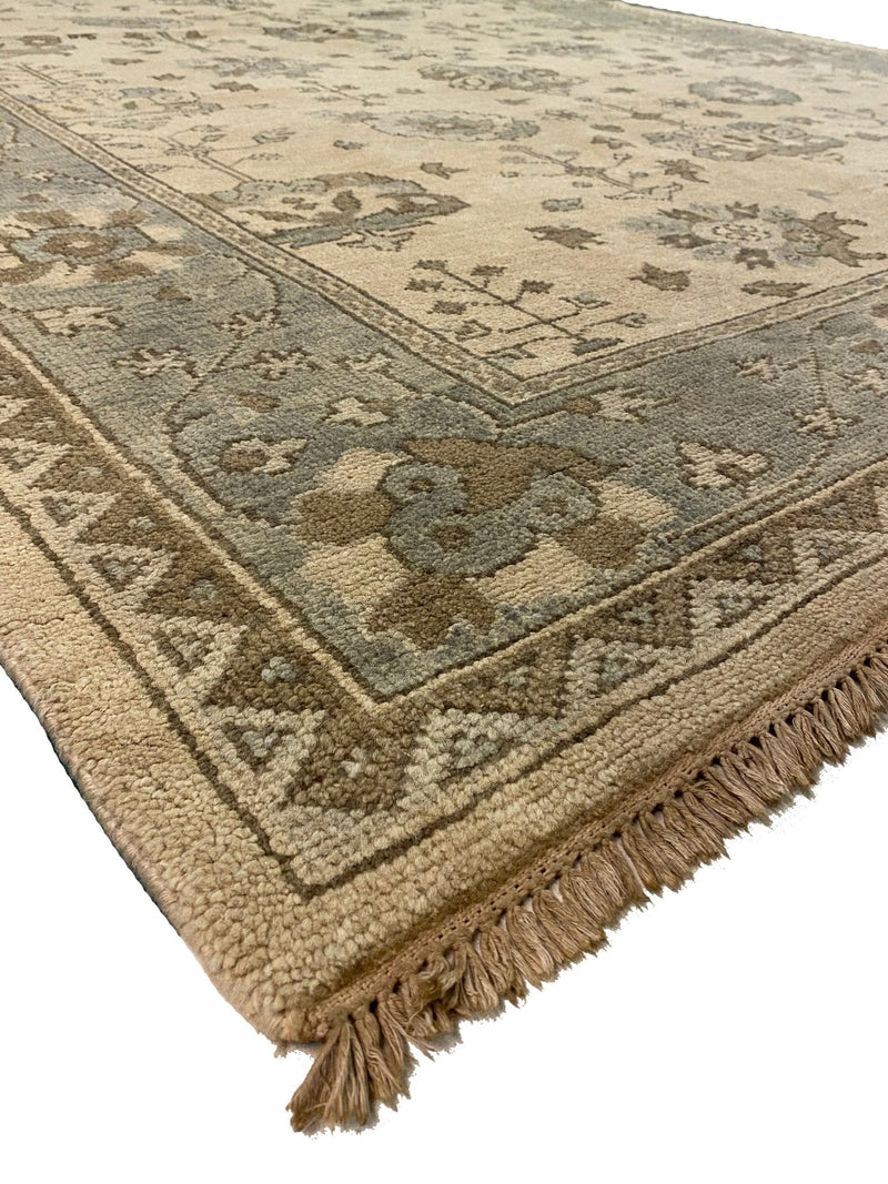 Georgia Banker Hand-Knotted Oushak | Banana Manor Rug Company