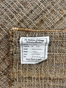 Gish Bac 8x10 and 9x12 Natural Handwoven Jute Rug | Banana Manor Rug Company