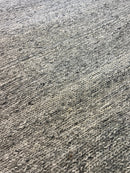 Goa Goa Gone 8.9x12 Gray Handwoven Pet Yarn Durrie Rug | Banana Manor Rug Factory Outlet