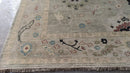 Grace Marie 10x13 Beige and Tan Hand-Knotted Oushak Rug | Banana Manor Rug Company