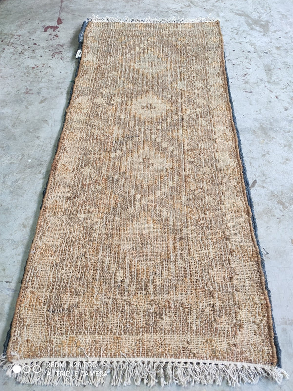 Gramercy 2.6x5.9 Natural Handwoven Jute Runner | Banana Manor Rug Company