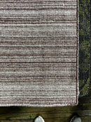Gus Yale 2.9x6.6 Handwoven Light Pink Striped Runner | Banana Manor Rug Factory Outlet
