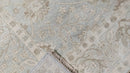 Gwen Stacy 9x12 Aqua and Grey Hand-Knotted Oushak Rug | Banana Manor Rug Company