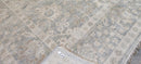 Hadiya O'Hara Aqua Hand-Knotted Oushak Rug 8x10 | Banana Manor Rug Company