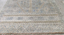 Hailey 8x10 Grey and Silver Hand-Knotted Oushak Rug | Banana Manor Rug Company