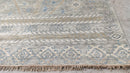 Hailey 8x10 Grey and Silver Hand-Knotted Oushak Rug | Banana Manor Rug Company