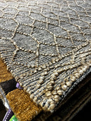 Hank Schrader 5x8 Handwoven Natural and Gray Modern Jute Rug | Banana Manor Rug Factory Outlet