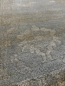 Harlow O'Hara Aqua Hand-Knotted Oushak Rug 8x10 | Banana Manor Rug Company