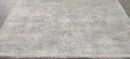 Harriet O'Hara 9x12 Aqua Hand-Knotted Oushak Rug | Banana Manor Rug Company