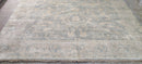 Heather O'Hara Aqua Hand-Knotted Oushak Rug 8x10 | Banana Manor Rug Company