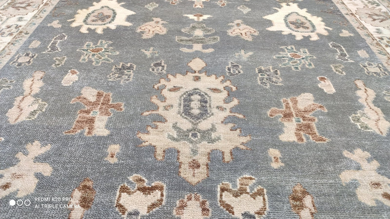 Heather Scheuermann 8x10 Hand-Knotted Oushak | Banana Manor Rug Company