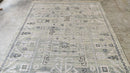 Holly Madison 5.3x8.3 Light Grey Hand-Knotted Oushak Rug | Banana Manor Rug Company