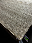 Hot Lips Houlihan 10X13 Bleached White Jute Durrie | Banana Manor Rug Company