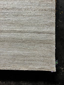 Hot Lips Houlihan 10X13 Bleached White Jute Durrie | Banana Manor Rug Company