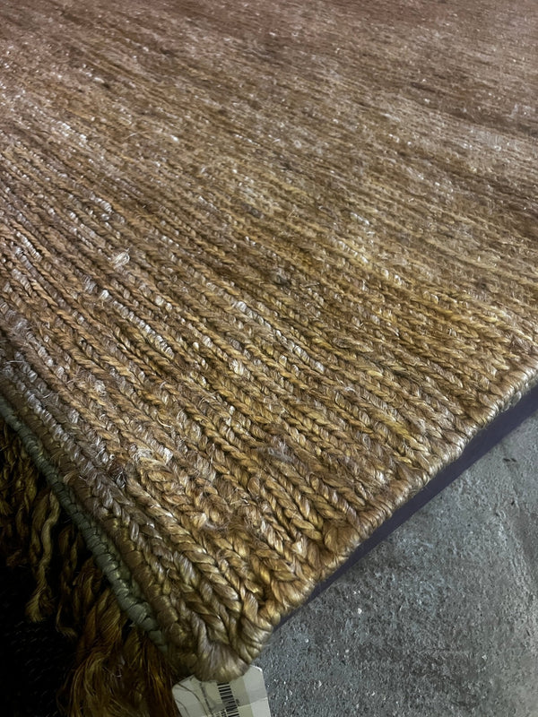 Huell Babineaux 8.3x10.3 Handwoven Natural Jute Soumak | Banana Manor Rug Factory Outlet