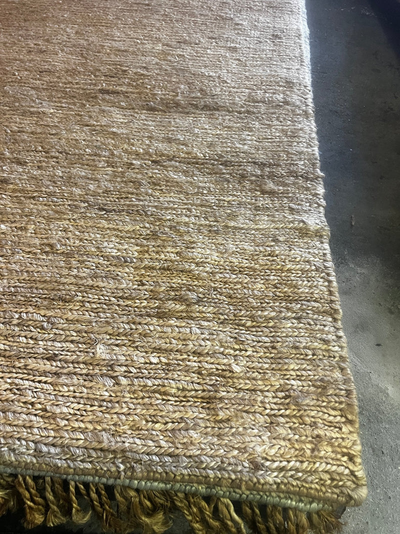 Huell Babineaux 8.3x10.3 Handwoven Natural Jute Soumak | Banana Manor Rug Factory Outlet