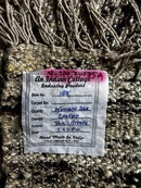 Hughes Handwoven Brown and Cream Sari Silk Durrie Rug | Banana Manor Rug Factory Outlet