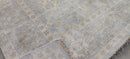 Hyacinth O'Hara Aqua Hand-Knotted Oushak Rug 8x10 | Banana Manor Rug Company