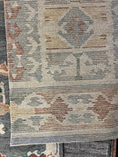 Iko 3x7.6 Multi-Colored Hand Tufted Wool Runner | Banana Manor Rug Company