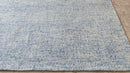 Income Tax 8x10 Aqua Blue Hand-Tufted Rug | Banana Manor Rug Company