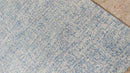 Income Tax 8x10 Aqua Blue Hand-Tufted Rug | Banana Manor Rug Company
