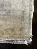 Irina Apeksimova 10x14 Hand-Knotted Oushak Rug Ivory and Tan | Banana Manor Rug Factory Outlet