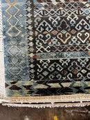 Ivan Vasiliev Hand-Knotted Modern Rug Abstract Multi-Colored 9x12 | Banana Manor Rug Company