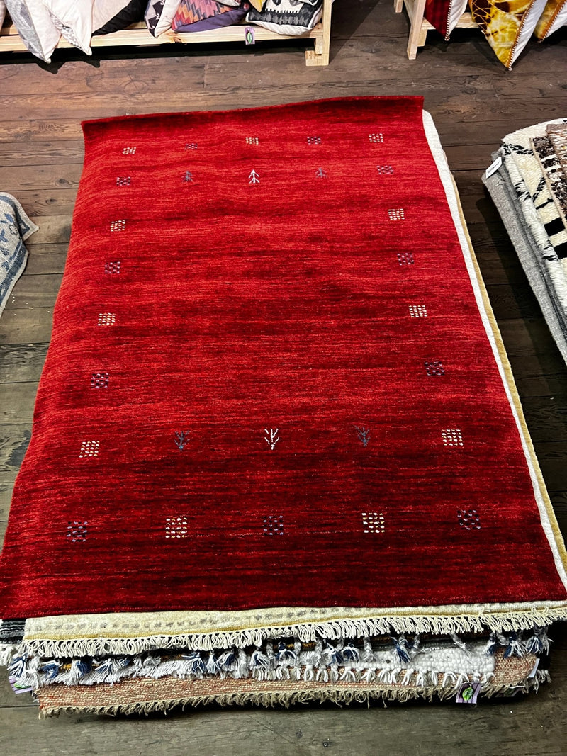 J. Peterman 4x5.9 Handwoven Rug | Banana Manor Rug Company