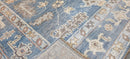 Jacki Weaver Hand-Knotted Oushak Rug Light Blue 8x10 | Banana Manor Rug Company