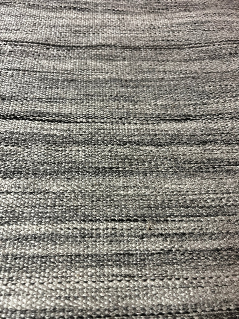 Jaipur Aviv Light Grey Handwoven PET Yarn Durrie Rug (Multiple Sizes) | Banana Manor Rug Factory Outlet