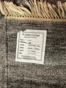 Jaipur Aviv Light Grey Handwoven PET Yarn Durrie Rug (Multiple Sizes) | Banana Manor Rug Factory Outlet