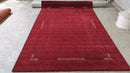 Jake Blues 5x8 Handwoven Red Rug | Banana Manor Rug Company
