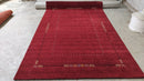 Jake Blues 5x8 Handwoven Red Rug | Banana Manor Rug Company