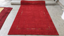 Jake Blues 5x8 Handwoven Red Rug | Banana Manor Rug Company