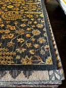 Jaqueline Fleming 7.9x9.9 Blue Hand-Tufted Rug | Banana Manor Rug Factory Outlet