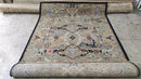 Jay 5x7 Light Grey and Blue Hand-Knotted Oushak Rug | Banana Manor Rug Company