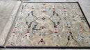Jay 5x7 Light Grey and Blue Hand-Knotted Oushak Rug | Banana Manor Rug Company