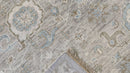 Jayma 9x12 Silver and Grey Hand-Knotted Oushak Rug | Banana Manor Rug Company