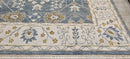 Jeanne Moreau 9x12 Light Blue and Ivory Hand-Knotted Oushak Rug | Banana Manor Rug Company