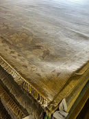 Jeni Legon 9x12.3 Hand-Knotted Oushak Rug Cream and Brown | Banana Manor Rug Factory Outlet
