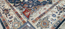 Jennifer Garner Blue and Ivory Hand-Knotted Oriental Rug 8x10 | Banana Manor Rug Company