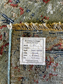 Jenny Skavlan 9x12 Light Green Hand-Knotted Oushak Rug | Banana Manor Rug Company