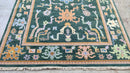Jessica Jones 6x9 Green Hand-Knotted Oushak Rug | Banana Manor Rug Company