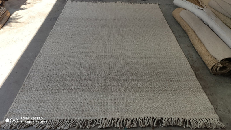 Jim White Handwoven Jute Durrie Rug | Banana Manor Rug Company